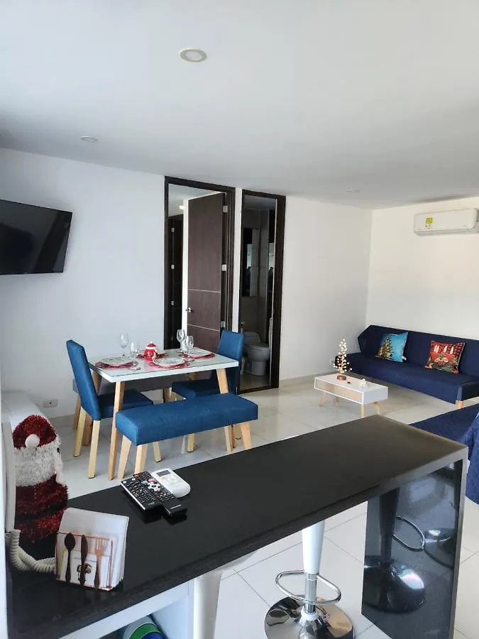 Hermoso Apartamento. Cerca Del Mar. Санта-Марта Апартаменты