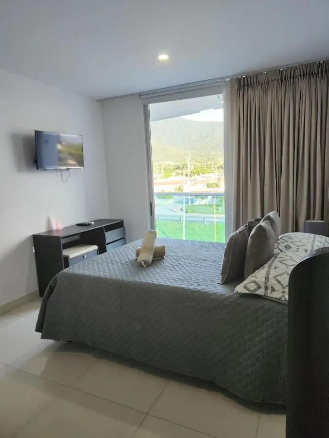 Апартаменты Hermoso Apartamento. Cerca Del Mar. Санта-Марта
